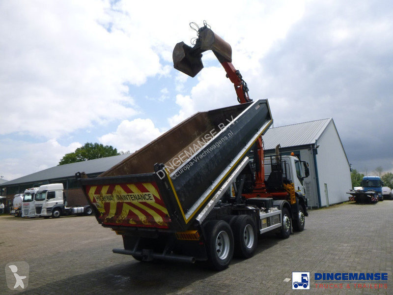 Camion Iveco 360 Euro 6 8x4 RHD tipper + Atlas...