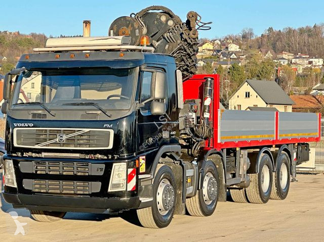 Camion Volvo 440* HIAB 377 E-7 HIDUO + FUNK / 8x4