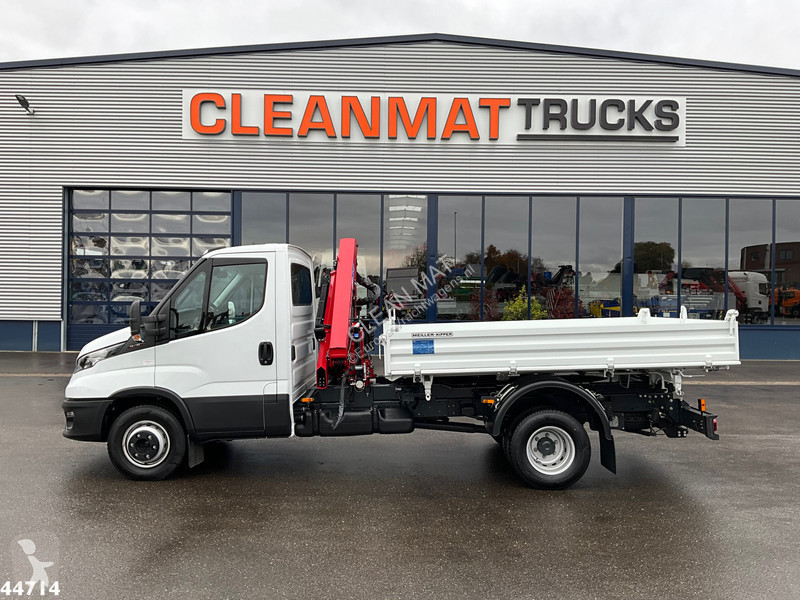 Vrachtwagen Iveco 72C18 HMF laadkraan 3,4...