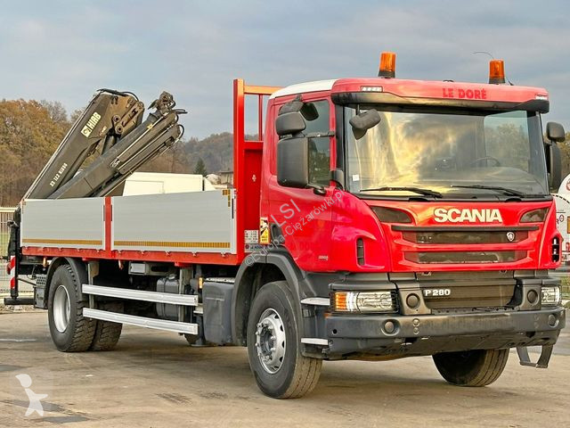 Camion Scania 280 * HIAB 122 E - 2 HIDUO +...