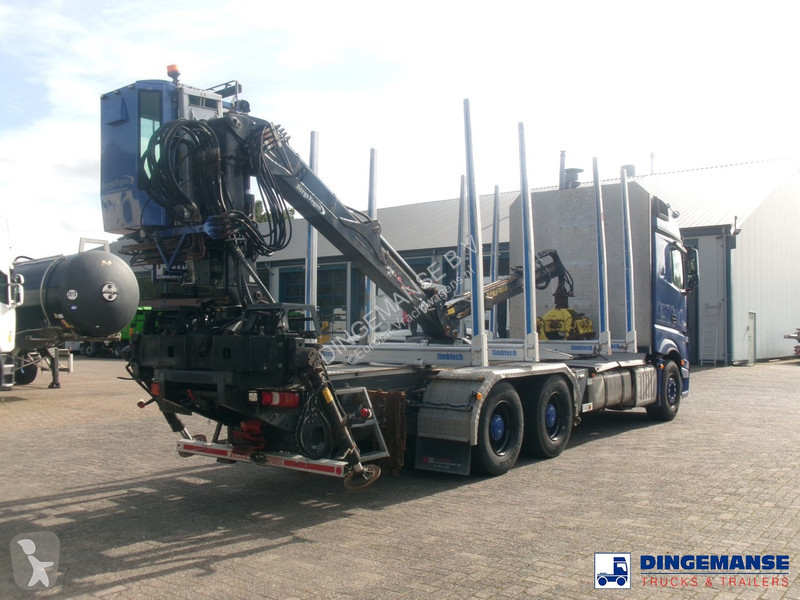 Camion Mercedes 2663 6x4 Euro 6 loglift F96...