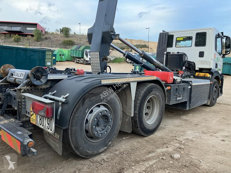Camion Iveco BRAS 20t POTENCE COULISSANTE 6X2...