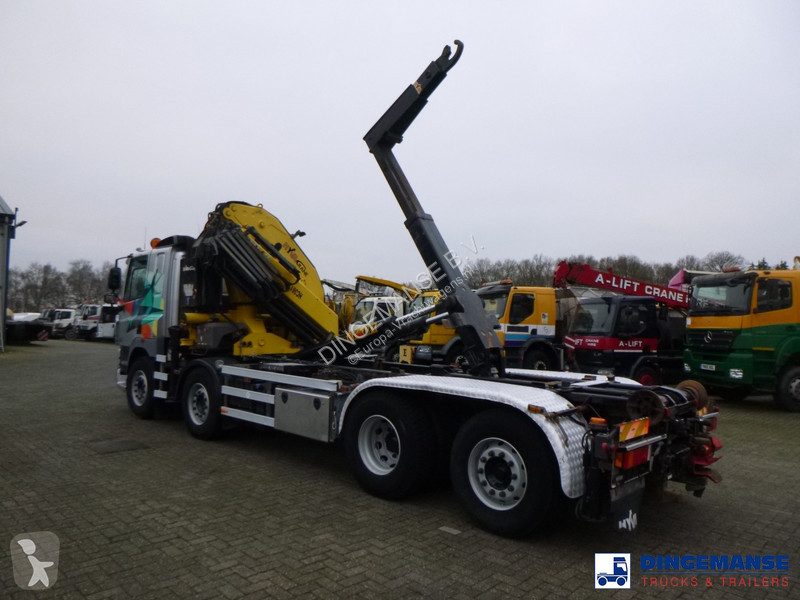 Kamion DAF 85410 8x2 Hyva container hook + crane