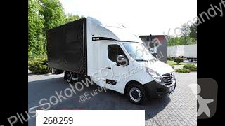 Autoutilitară Opel MOVANO PLANDEKA 10 PALET...