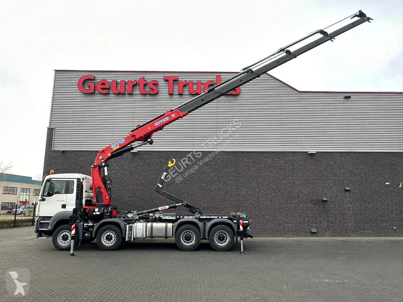 Camion MAN TGS 8X4 BL+ HYVA 18.55.S...