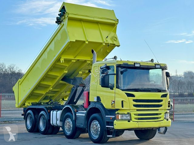 Camion Scania 400 Kipper 5,90 m + BORDMATIC *...