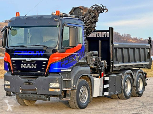 Kamion MAN TGS * HIAB 288 EP - 4 HIDUO/ FUNK * 6x4