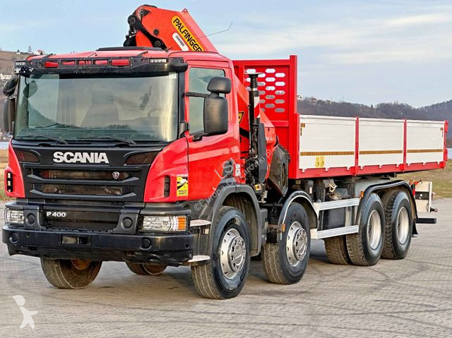 Lastbil Scania 400 Kipper 6,80 m * K 33002-EH D...