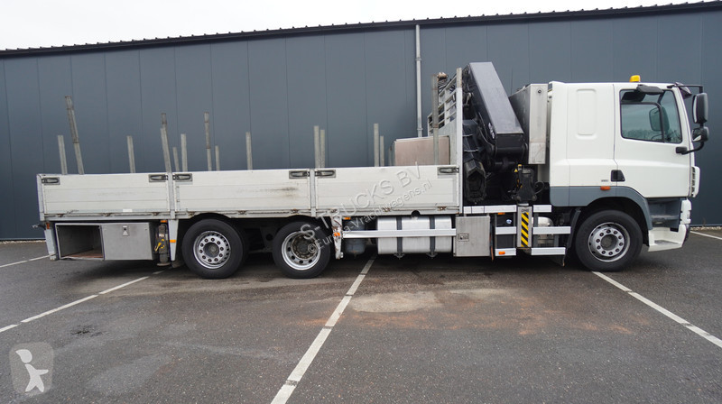 Camion DAF 85360 6x2 OPEN BOX WITH HMF 4720 CRANE
