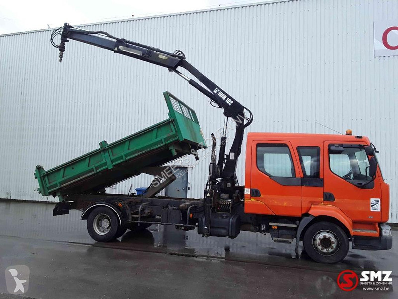 Kamion Renault 210 Hiab 102 manual pump