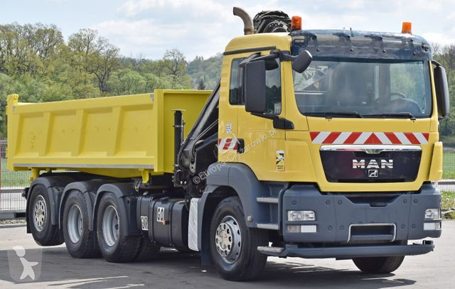Camion MAN 35.440 * HIAB 122 B-3 DUO / 8x4