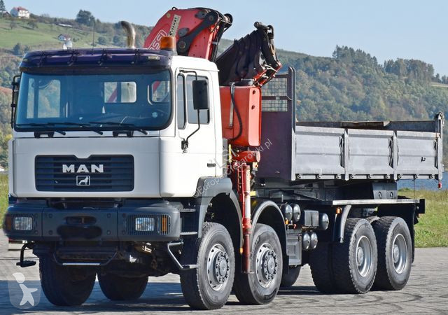 Lastbil MAN 41.460 * KRAN * 8x8 ! TOPZUSTAND