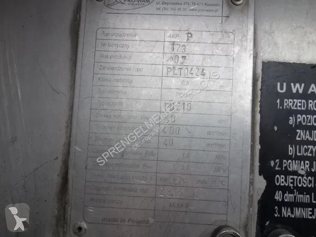Kamion Renault 370 16000liter steanless steeltank