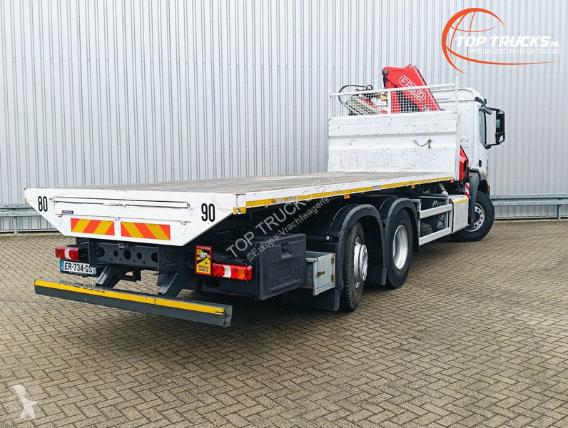 Camion Mercedes 2535 6x2 -17 TM Fassi Kraan,...