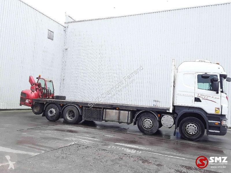 Camion Scania 8x2 +manitou TMT 25.20