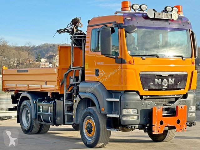 Camion MAN 18.360 * HIAB 099 E-3 HIDUO + FUNK *4x4