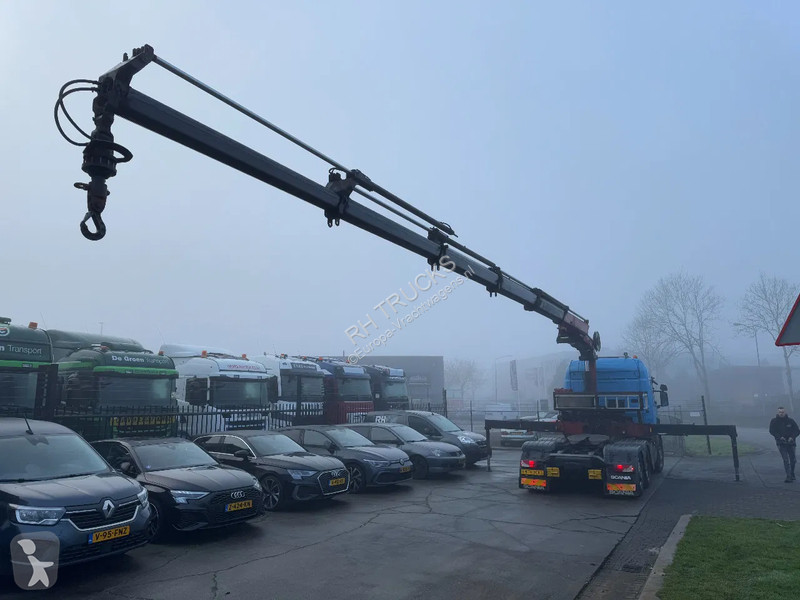 Camion Scania P450 6X2 - EURO 6 + HMF 2620-K5 +...