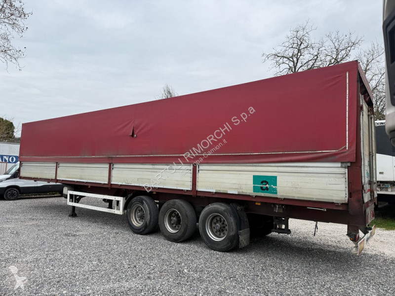 Camion Krone SEMIRIMORCHIO, CENTINATO SPONDE, 3...