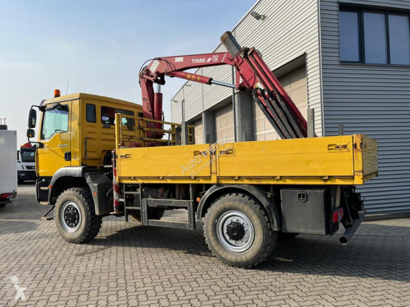 Lastbil MAN TG-M 18.280 4x4 Pritsche Kran...