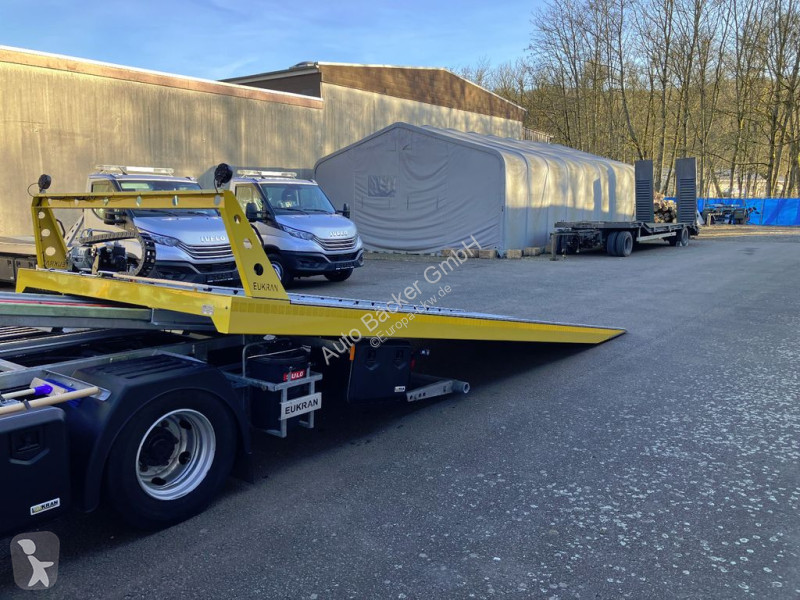 Camión MAN 8.190 FG mit neuem Schiebeplateau...