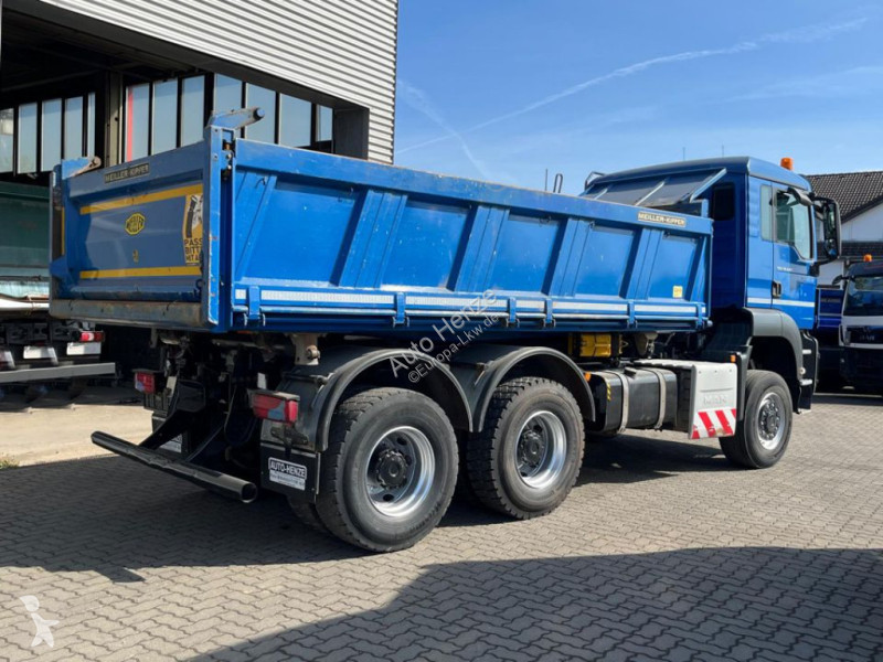 Lastbil MAN TG-S 26.440 6x6 3-Achs Allradkipper...