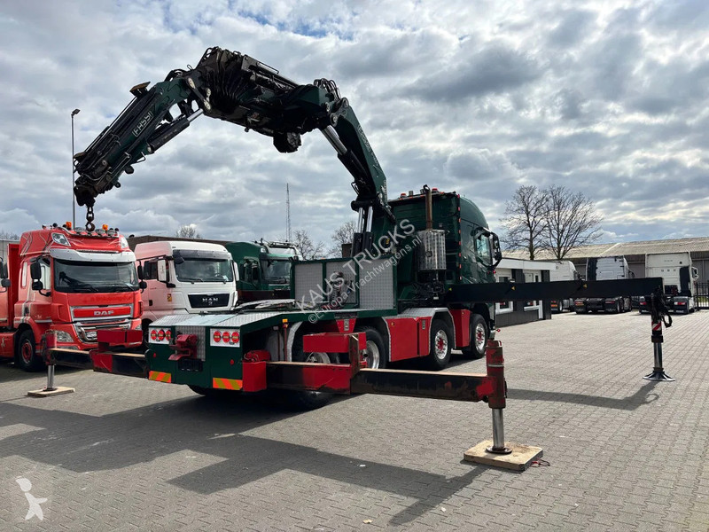 Kamion Volvo 500 8X4 Euro 6 Fassi 1350 + Fly jib