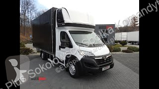 Camion Opel MOVANO  PLANDEKA 10 PALET WEBASTO...