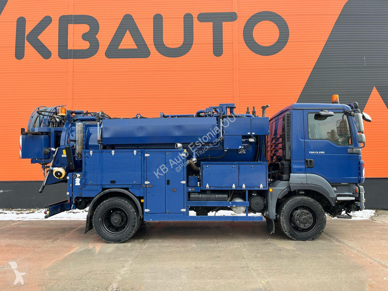 Kamion MAN 13.290 4x4 TANK 6500 l / VACUUM...