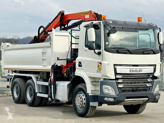 Camion DAF CF 410 * Kipper 4,90 m + PK 1 - K B...