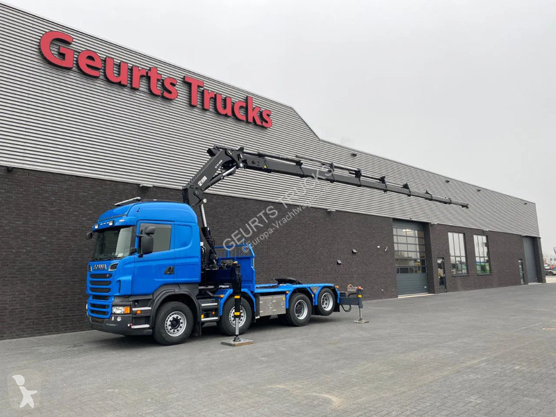 Kamion Scania R560 V8 8X2 TREKKER/BAKWAEN +...