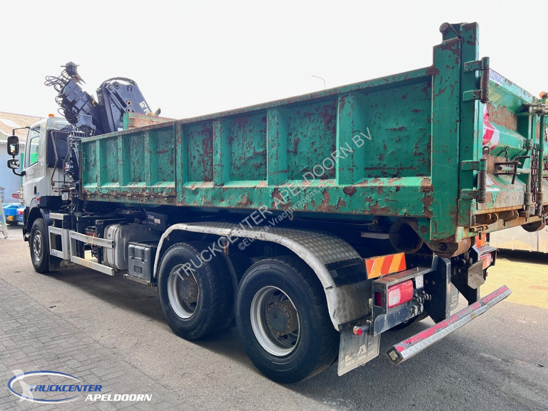 Kamion DAF 85410 ATE, Hiab 166, 6x4 Steel spring