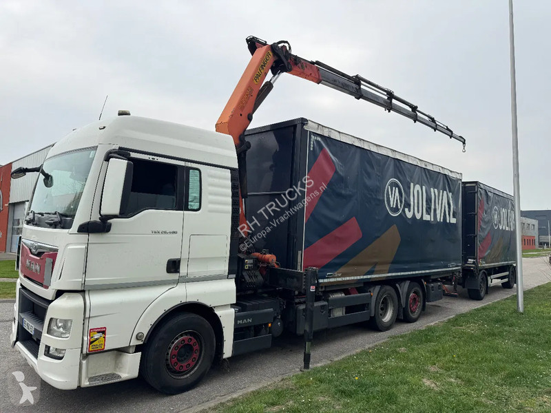 Camión MAN TGX 6X2 - EURO 6 + PALFINGER PK20002...