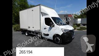 Camion Renault MASTER  KONTENER WINDA 8 PALET...