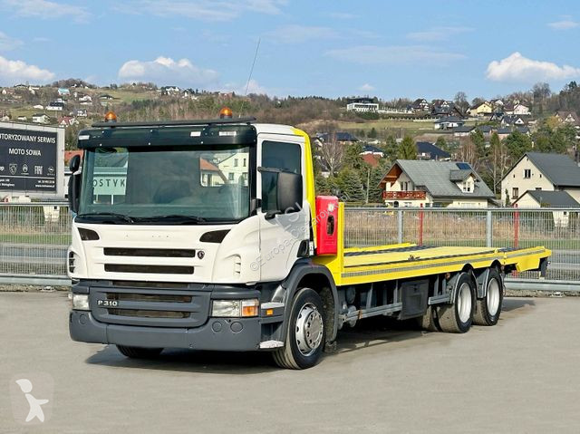 Lastbil Scania P 310 * ABSCHEPPWAGEN 9,10 m *...