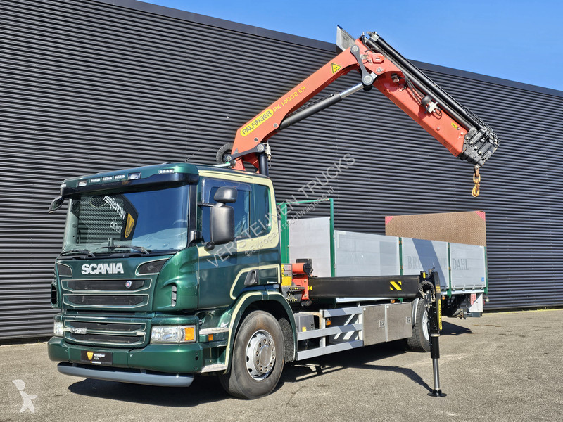 Camion Scania P320 4x2 / PAFINGER 14 t/m - 14.6...