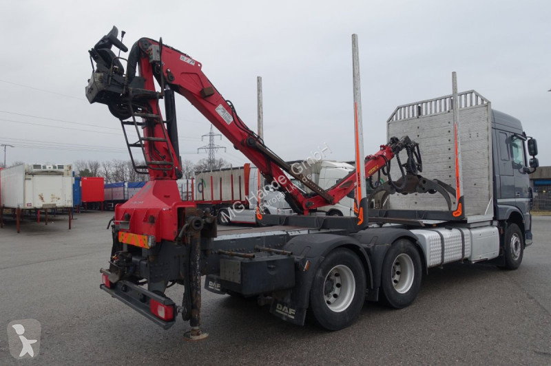 Kamion DAF FAT XF 510 mit Penz Ladekran 15Z8.70...