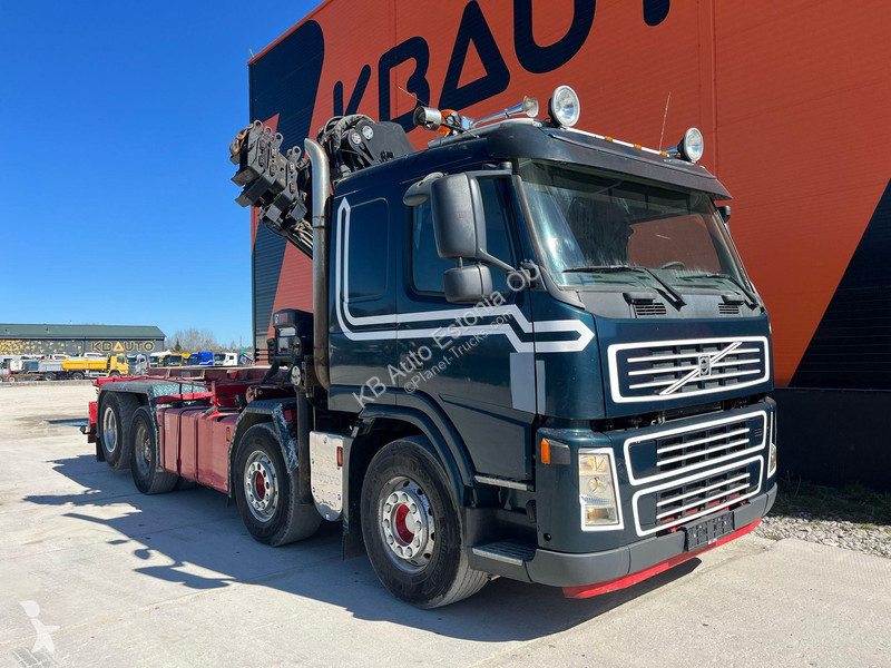 Camion Volvo 480 8x2 HIAB 288 EP-5 HIPRO / WIRE...