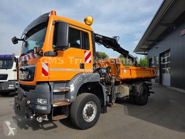 شاحنة MAN TGS / 4X4 ALLRAD / Kipper + Kran...