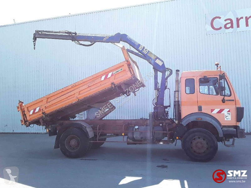 Camion Mercedes SL top condition tipper-crane
