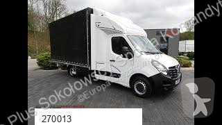 Bedrijfswagen Opel MOVANO  PLANDEKA 10 PALET...