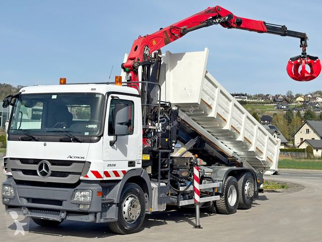 Camion Mercedes ACTROS 2536 * Abrollkipper  +...