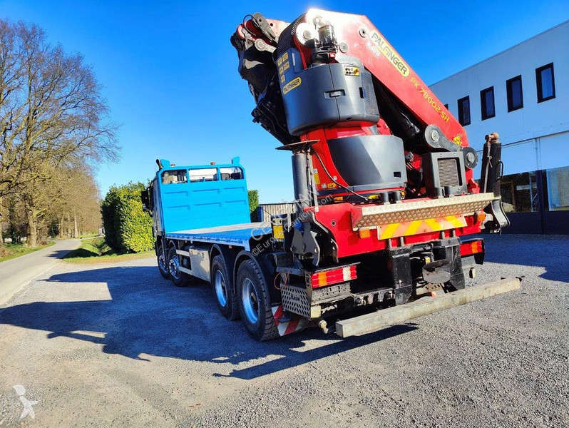 Camion Mercedes 4151 V8 8x4 Palfinger PK78002 +...
