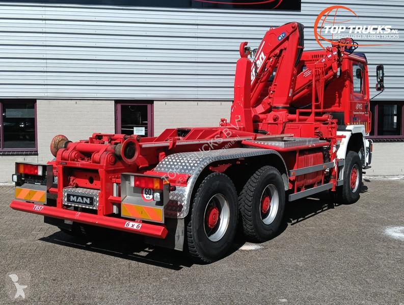 Kamion MAN 6x6 - 14TM Kraan, Crane, Kran -...
