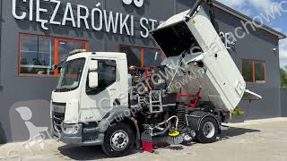 Vägmaskiner DAF LF 15.230 Euro 6 // zamiatarka...