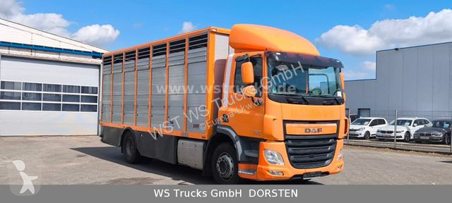 Camion DAF 400 Menke Einstock Viehtransporter