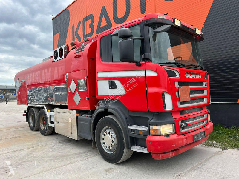 Lastbil Scania R 420 6x2 ADR / STAINESS STEE...