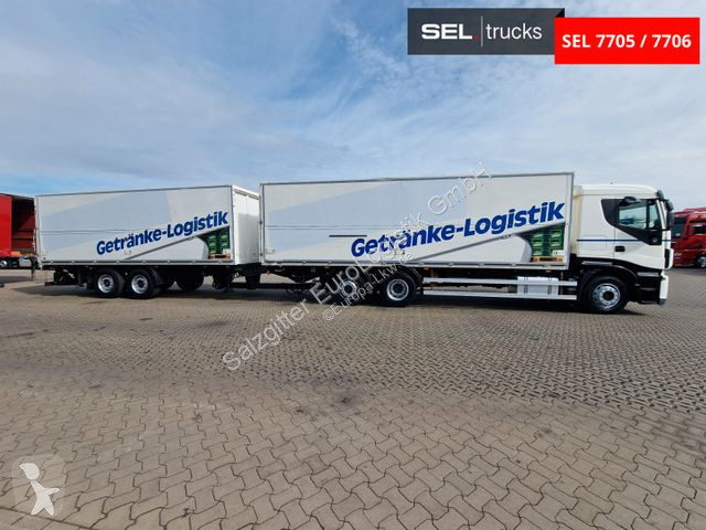 Lastbil med släp Iveco 420 / Intarder / Ldbw /...