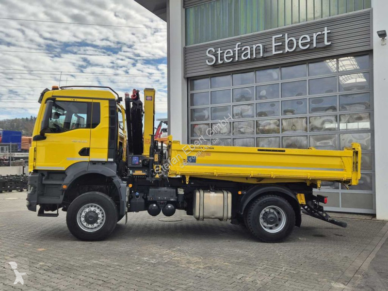 Lastbil MAN 18.430 4x4 BL Kran HMF 1130K-RCS...
