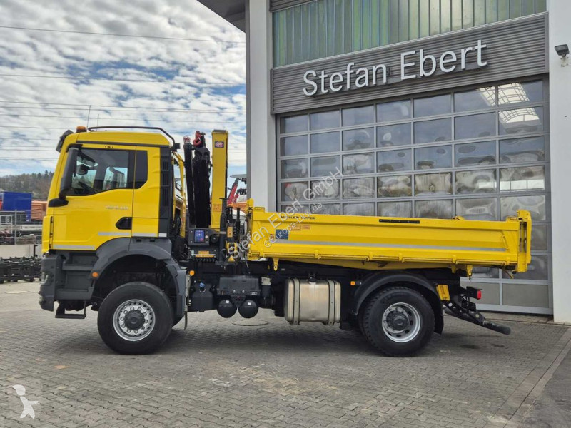 Lastbil MAN 18.430 4x4 BL Kran HMF 1130K-RCS...