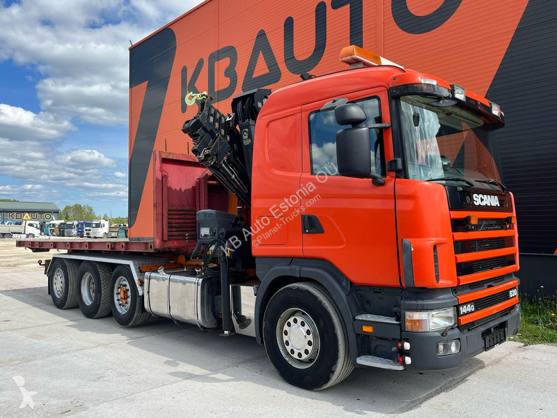 Kamion Scania R 144 8x2/4 HIAB 211EP-5 YEAR...